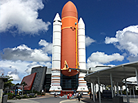 Kennedy Space Center Visitor Complex Atlantis Exhibit Entrance