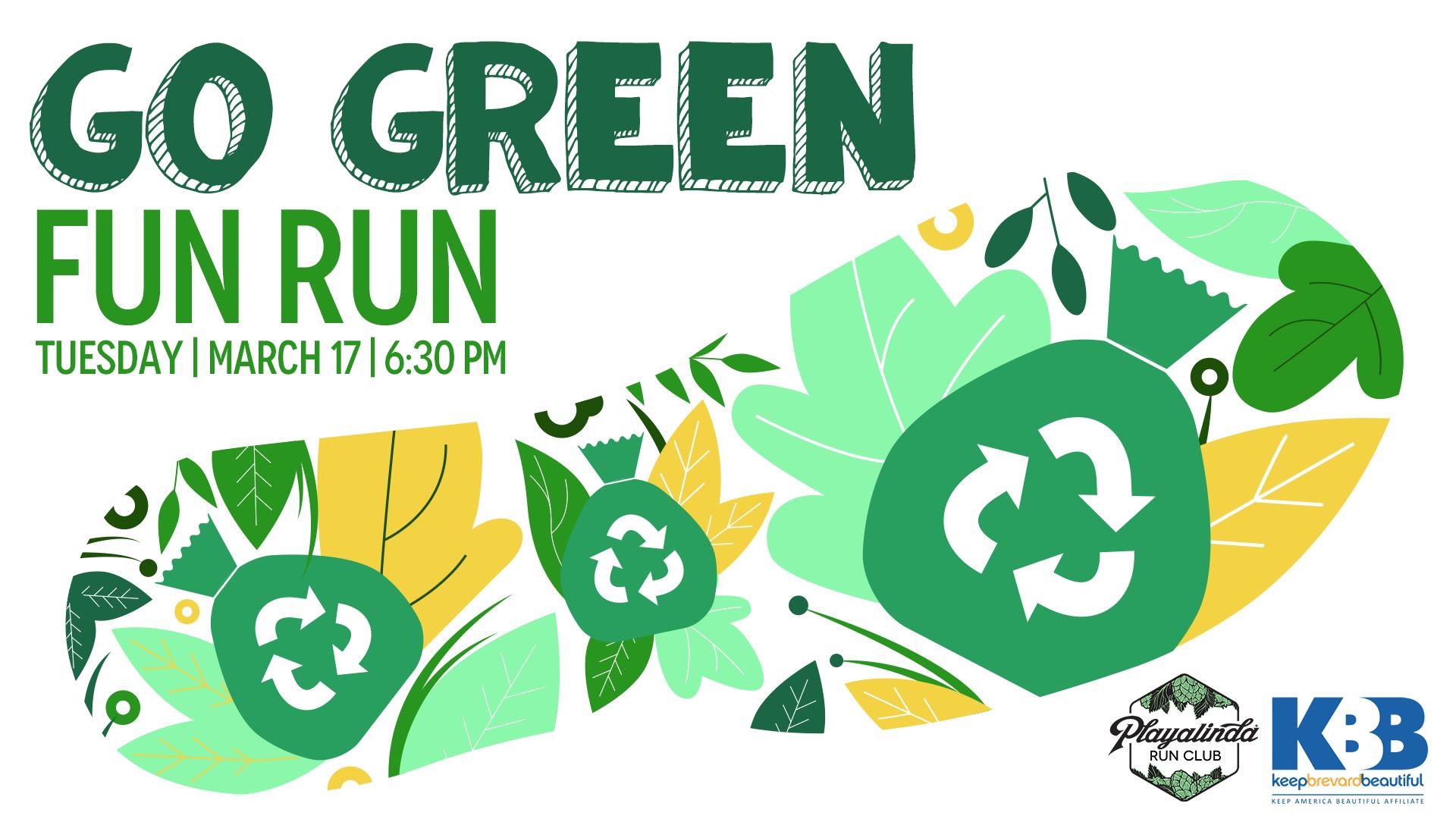 Go Green Fun Run With Keep Brevard Beautiful Titusville Fl