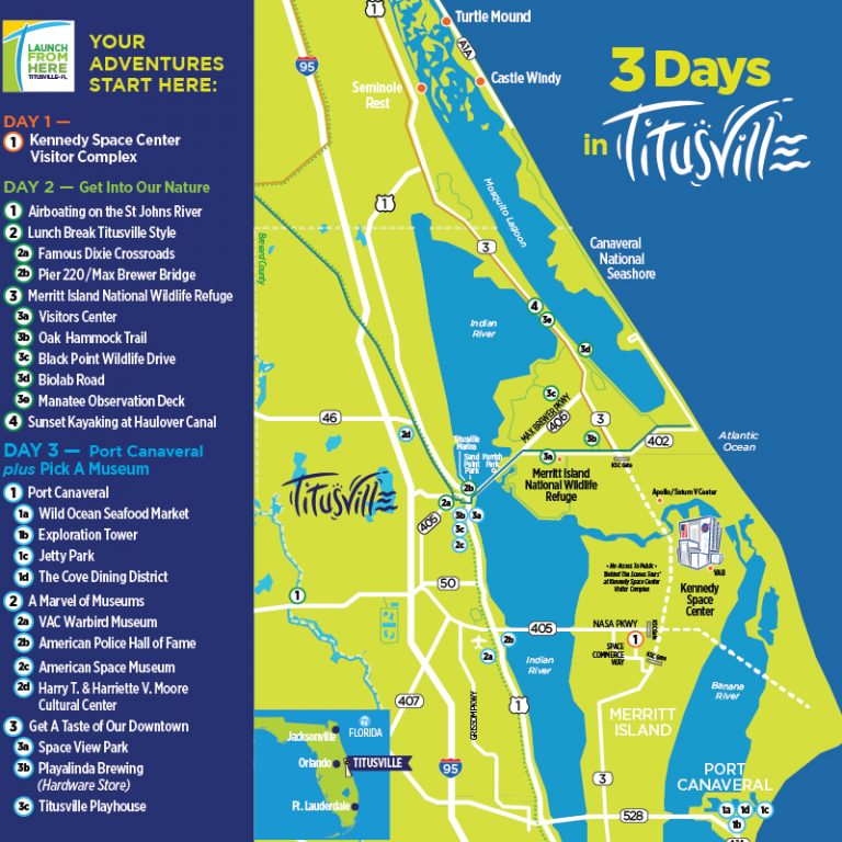 Ideas & Itineraries - Titusville FL Chamber of Commerce