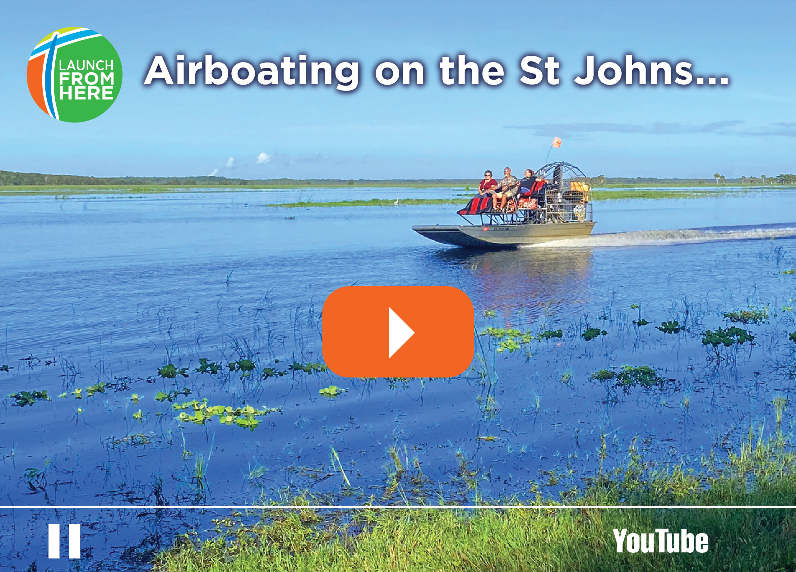 Airboating on the Saint Johns. Video here.